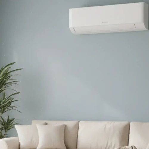 climatisation dans le salon d'une maison à Agen